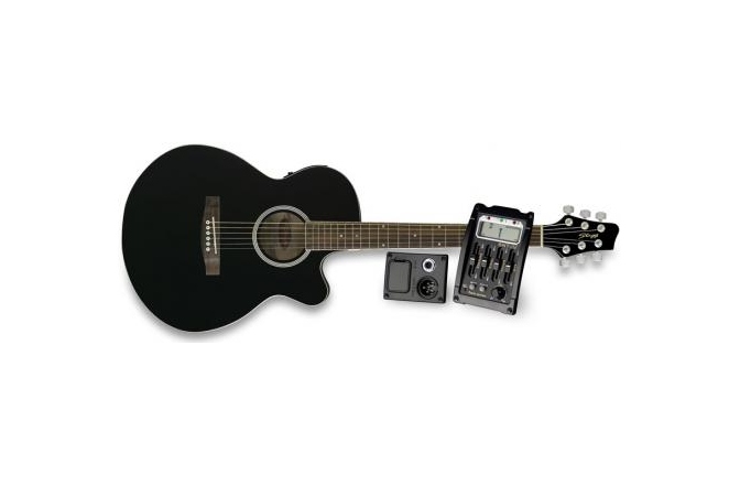 Chitara electroacustica Stagg SW206CETU-BK