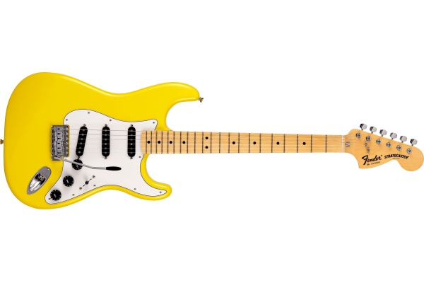 Made in Japan Limited International Color Stratocaster Maple Fingerboard, Monaco Yellow
