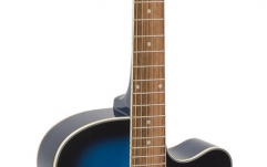 Chitară western cu cutaway Dimavery AW-400 Western guitar, blueburst