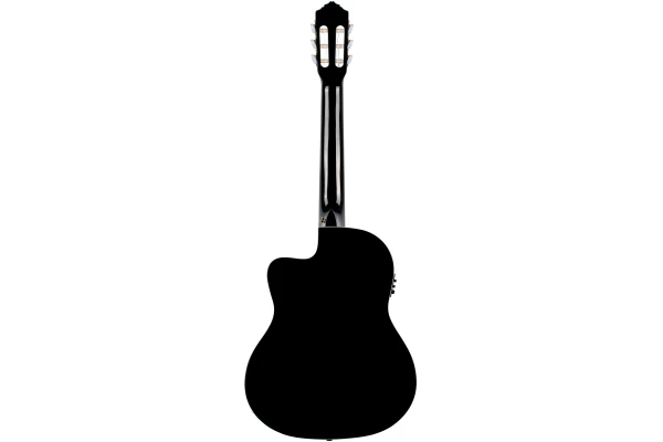 Ortega Classical Guitar Family Series Pro 4/4 inclusive Gigbag - BK - Black — 4