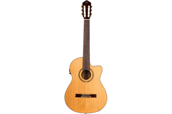 Ortega Classical Guitar Performer Series 4/4 inclusive Gigbag Medium Neck - Natural Cedar