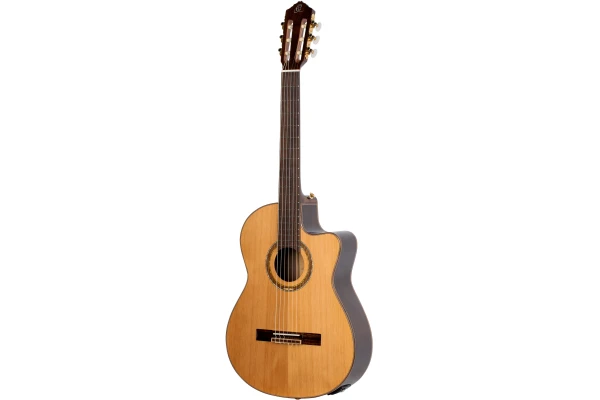 Ortega Classical Guitar Performer Series 4/4 inclusive Gigbag Medium Neck - Natural Cedar — 3
