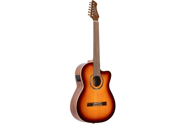 Ortega Performer Series Concert Guitar 4/4 Slim Neck - Spruce Top + Preamp + Bag