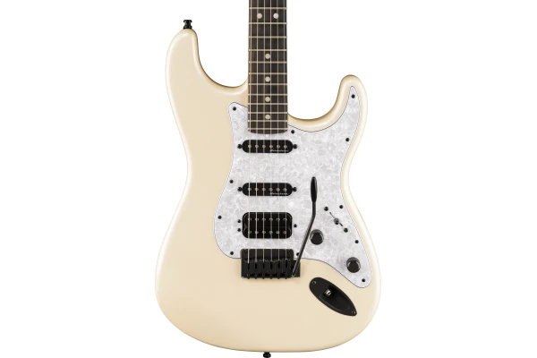 Fender Limited Edition Player Fusion Stratocaster HSS Olympic Pearl — 3