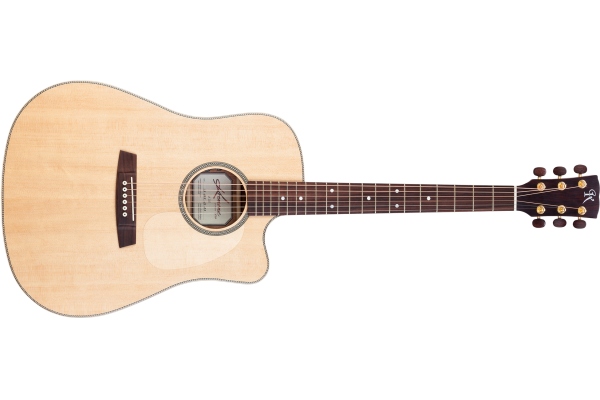 Kremona Dreadnought M20ME CW Solid Spruce/Solid Mahogany back