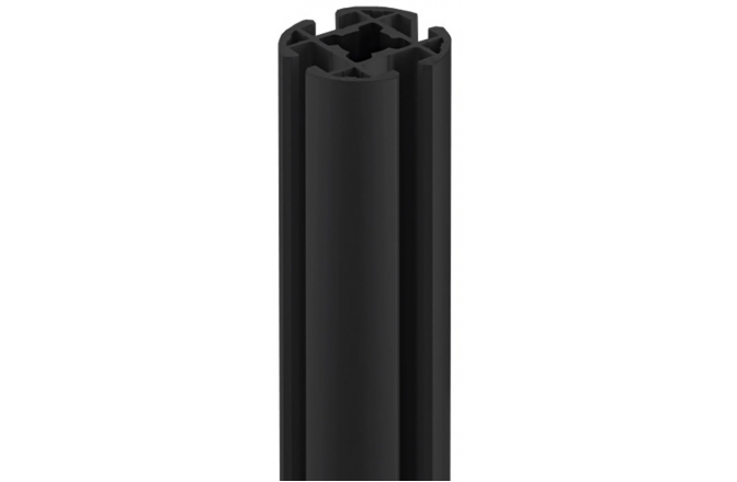 Cilindru vertical Yellowtec System Pole S 44.5cm Black