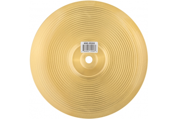 Marching Brass Cymbal single - 8" + BR4 Straps