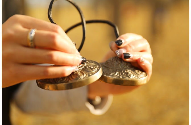 cinel tibetan Meinl Sonic Energy Tingsha - Ornamental