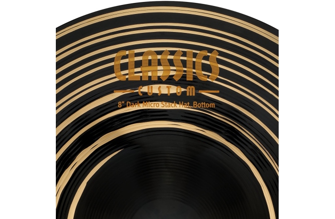Cinele de efect Micro-stack Meinl Classics Custom Dark Micro Stack Hats - 8''