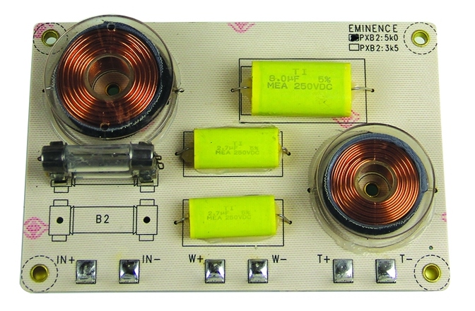 Circuit de crossover / filtru pe 2 cai Eminence PXB 25K0