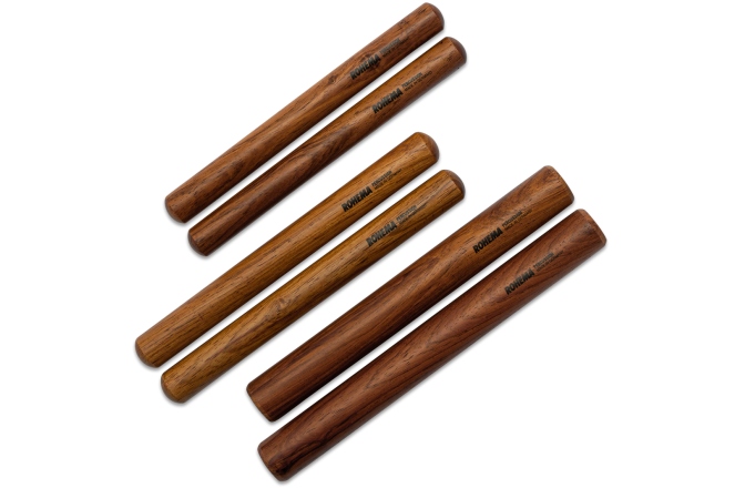 Claves din lemn Rohema  Rosewood Claves Set 