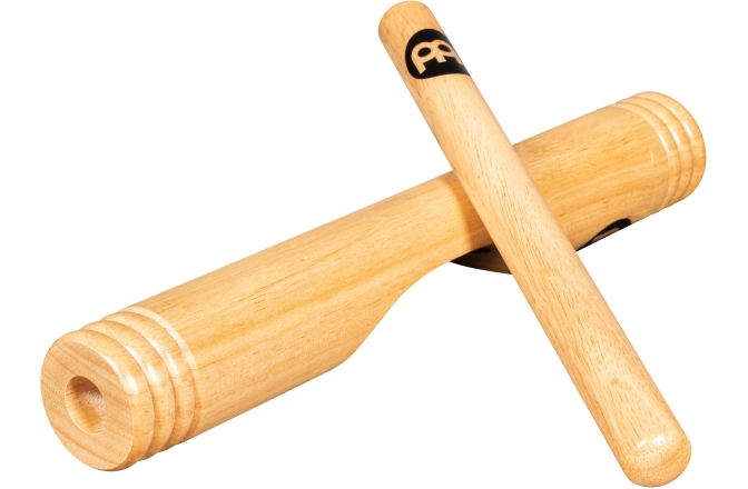 Claves  Meinl Hand Percussion Wood Claves African - Hollowed Out Hardwood