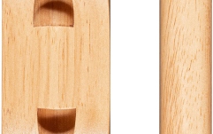 Claves  Meinl Hand Percussion Wood Claves African - Hollowed Out Hardwood