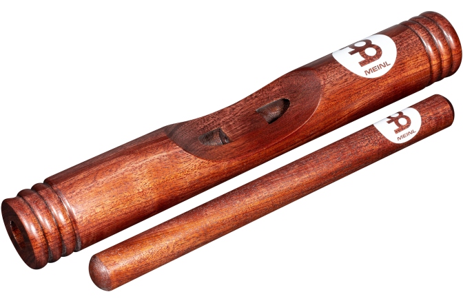 Claves  Meinl Hand Percussion Wood Claves African - Hollowed Out Select Hardwood