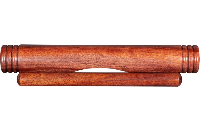 Claves  Meinl Hand Percussion Wood Claves African - Hollowed Out Select Hardwood