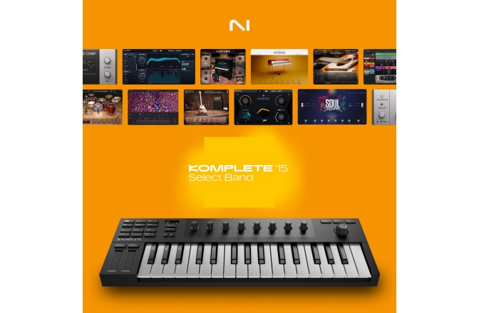 Claviatură MIDI 32 clape Native Instruments Komplete Kontrol M32