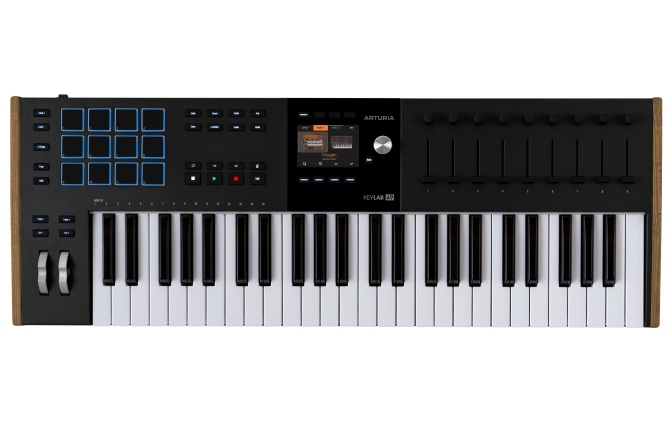 Claviatură MIDI  Arturia KeyLab 49 mk3 Black