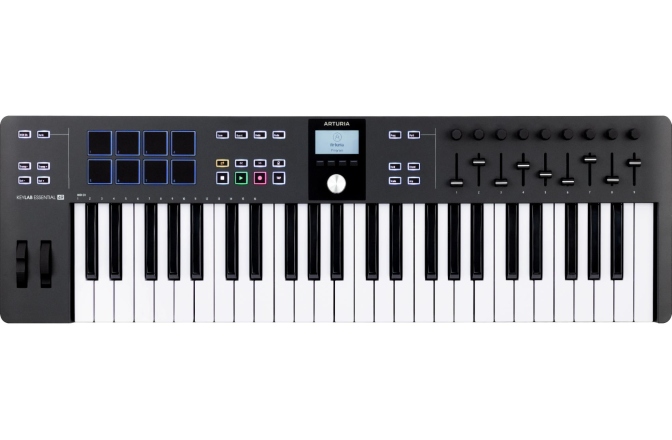 Claviatură MIDI Arturia KeyLab Essential 49 mk3 Black