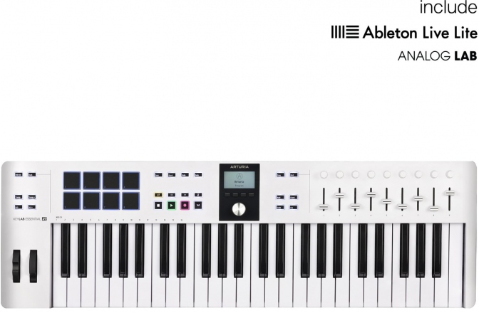 Claviatură MIDI Arturia KeyLab Essential 49 MK3