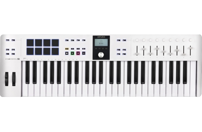 Claviatură MIDI Arturia KeyLab Essential 49 mk3 White