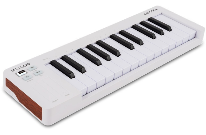 Claviatura MIDI Arturia MicroLab mk3 White