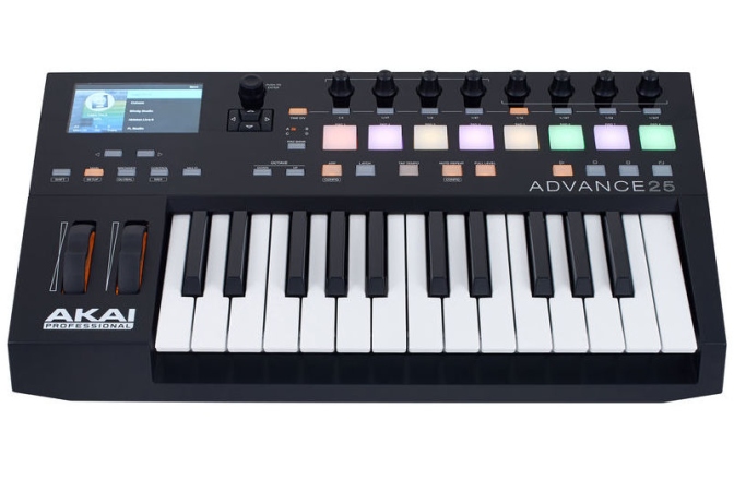 Claviatura MIDI cu 25 de clape Akai Advance 25