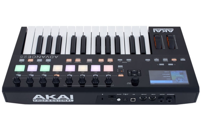 Claviatura MIDI cu 25 de clape Akai Advance 25