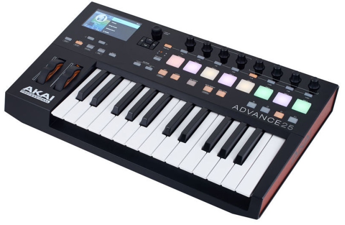 Claviatura MIDI cu 25 de clape Akai Advance 25