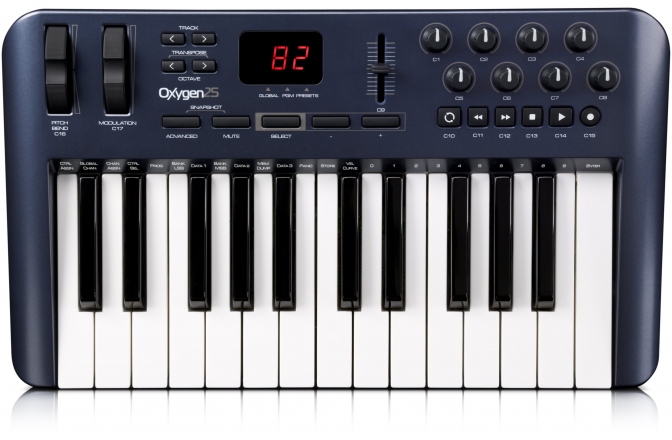 Claviatura MIDI M-AUDIO Oxygen 25 v3