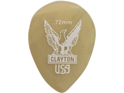 Pene de chitara Ultem Gold 0,72mm 12 bucati
