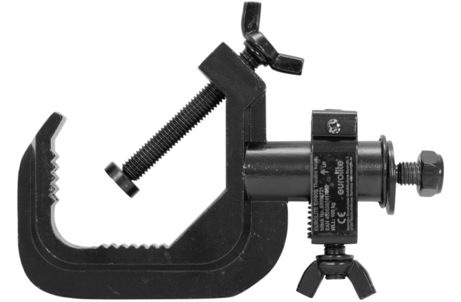 Clemă de cuplare Eurolite TH-90S Theatre Clamp black