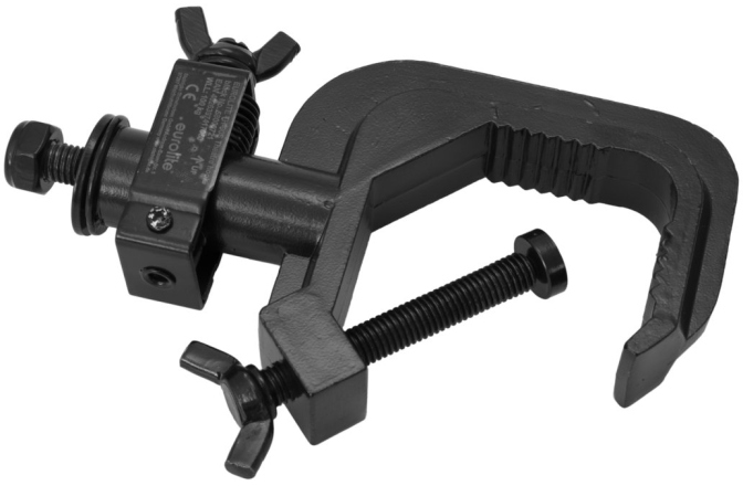 Clemă de cuplare Eurolite TH-90S Theatre Clamp black