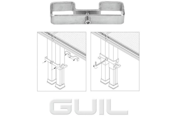 Clemă metalică GUIL TMU-04/440 Clamp Connector