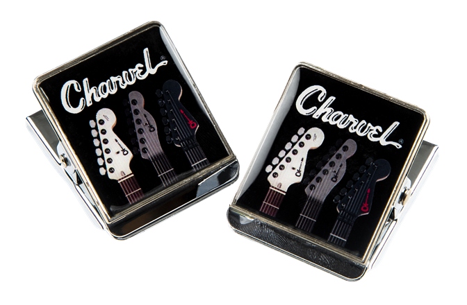Cleme cu Magnet Chauvet Charvel Toothpaste Logo Clip Magnets (2-Pack)