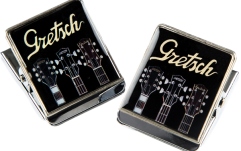 Cleme cu Magnet Gretsch Guitars Script Logo Clip Magnets (2-Pack)