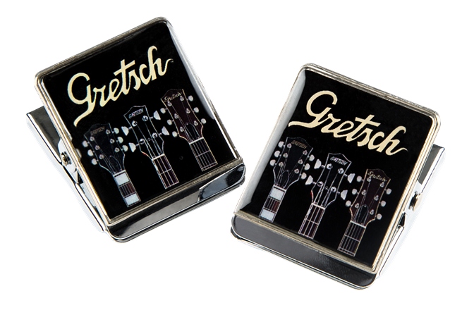 Cleme cu Magnet Gretsch Guitars Script Logo Clip Magnets (2-Pack)