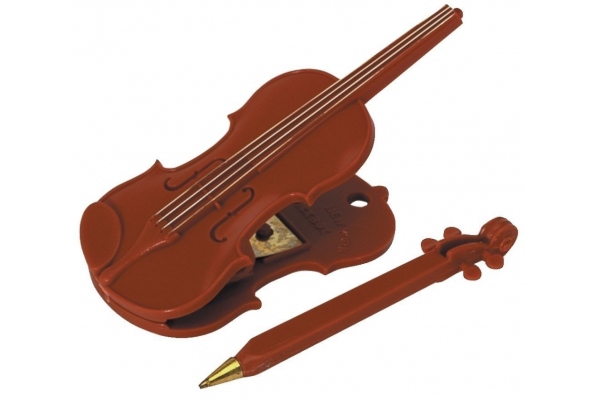 Set clips inclus cu pix, în formă de vioară