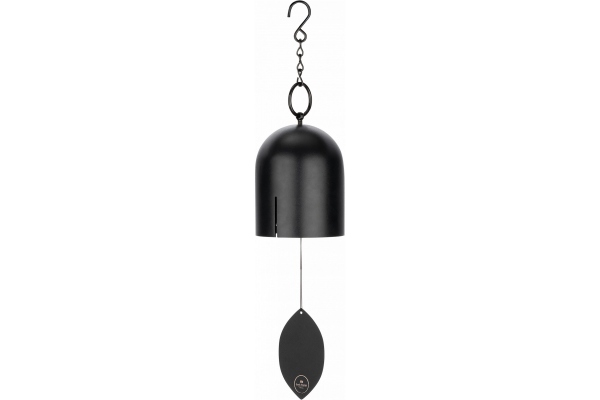 Hanging Iron Bell, 18" / 45 cm, Black
