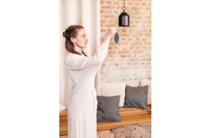 Clopot  Meinl Hanging Iron Bell, 18" / 45 cm, Black