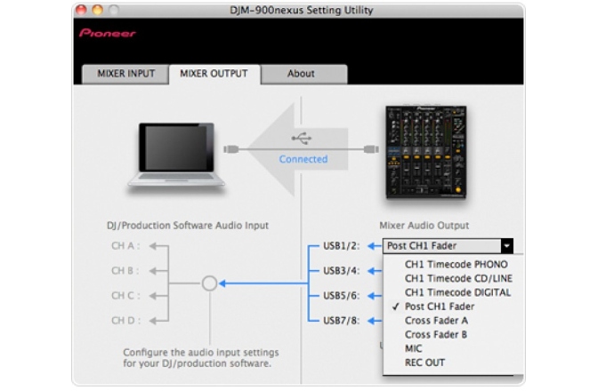 Club mixer Pioneer DJ DJM-900 Nexus