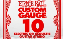 Coardă chitară acustică/electrică Ernie Ball Plain Steel 1010