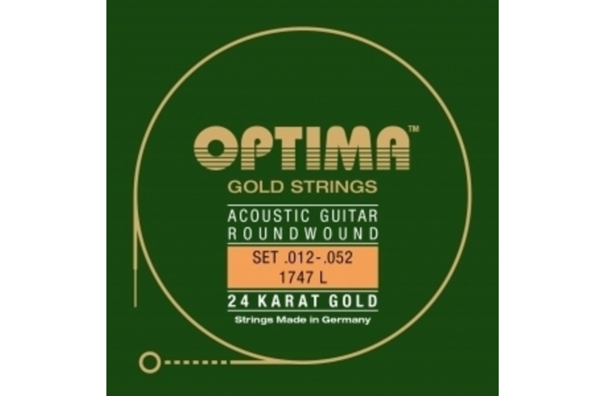 Coardă chitară acustică Optima Gold strings D4 .032w