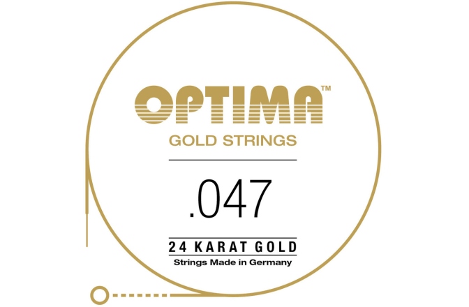 Coardă chitară acustică Optima Gold strings E6 .047w