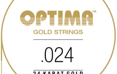 Coardă chitară acustică Optima Gold strings G3 .024w
