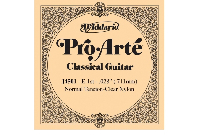 Coarda chitara clasica Daddario Pro-Arte J4501 E (Mi)