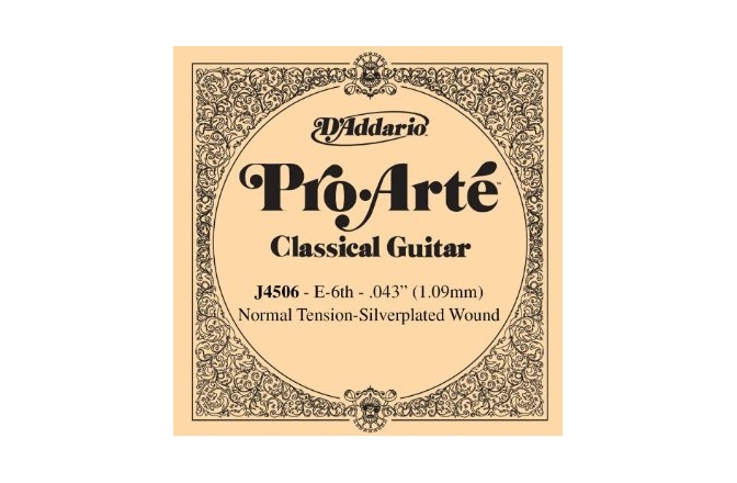 Coarda chitara clasica Daddario Pro-Arte J4506 E (Mi)