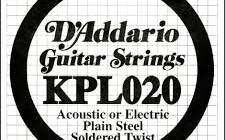 Coarda de chitara DAddario KPL020 