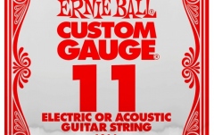 Coarda chitara electrica/acustica Ernie Ball Plain Steel 1011