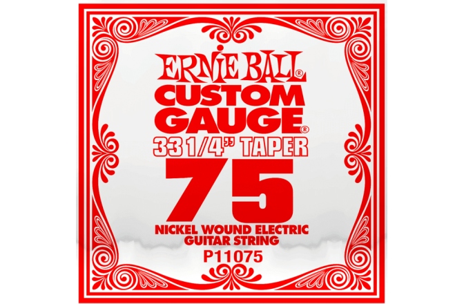 Coarda chitara electrica Ernie Ball 075 Nickel Wound