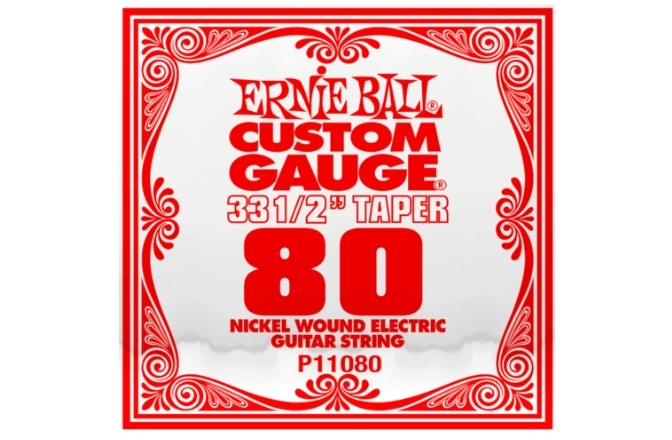 Coarda chitara electrica Ernie Ball 080 Nickel Wound